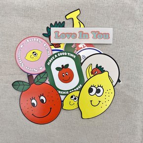 [어라운드테이블] 프룻팸리 Sticker Pack