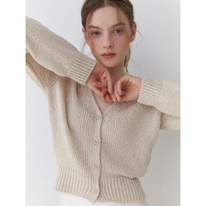 Melt v cardigan (beige)