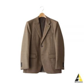 오라리 Bluefaced Wool Dobby Stripe Jacket (A22AJ01BS BEIGE) (스트라이프 울 자켓)