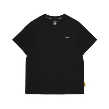 내셔널지오그래픽키즈 K255UTS020 스몰로고 반팔티 CARBONBLACK