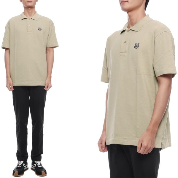 [부산점] 26SS 남성 폭스헤드 폴로 반팔티셔츠 (PM00210KP0001 0450 26S)