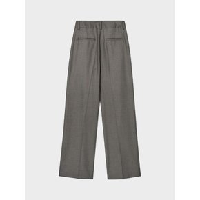 (올시즌) WOOL BLEND LONG WIDE SLACKS_LIGHT GREY