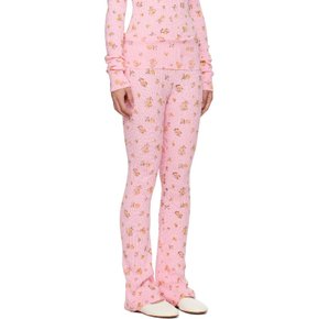 핑크 써멀 플레어 핏 라운지 팬츠 H24201K082 Baby Pink
