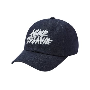 아크메드라비 로고-캡-페인팅포인트데님PAINTING POINT DENIM BALL CAP