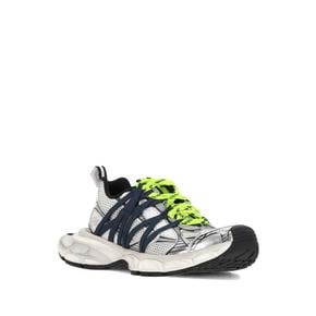26FW 발렌시아가 3XL 인터레이스 스니커즈 863644 W3XTL1177 GREY MIX YELLO