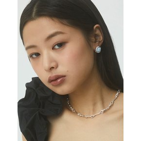 WILD FLOWER AQUAMARIN EARRINGS