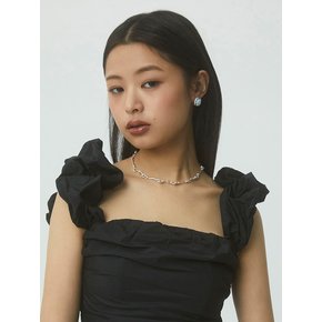 WILD FLOWER AQUAMARIN EARRINGS