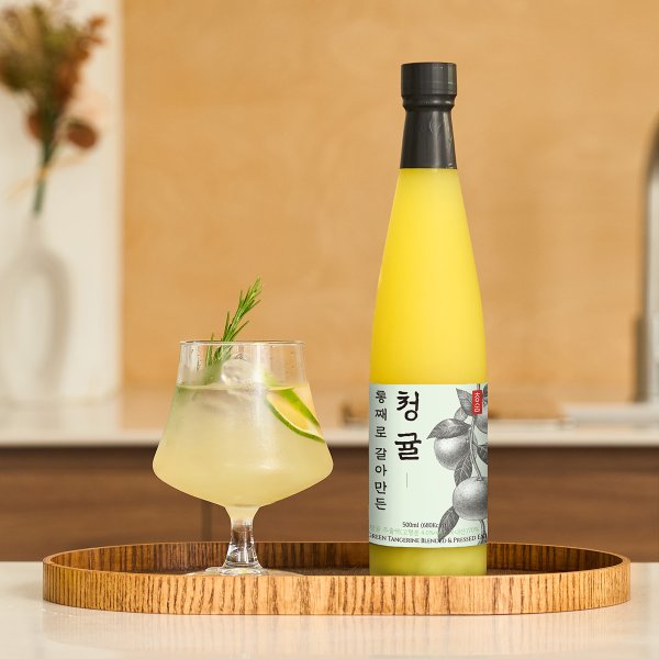 통째로 갈아만든 청귤500ml 선물세트