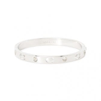 코치 [부산점] 시그니처 스톤 여성 뱅글 팔찌 440616 RHO 030