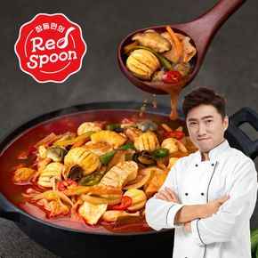 장동민 레드스푼 직화 오징어 짬뽕탕 500g x 4팩 (총 2kg)[33715095]