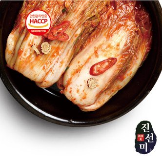  대한민국 김치품평회수상 맛으로 인정받은 진선미 포기김치 [3,5,10kg]