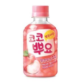 팔도 코코뿌요 복숭아맛280ml x 24개