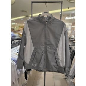 에꼴리에 블록 배색 반목 점퍼 24b0101