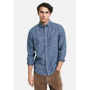 5088007 GANT REGULAR FIT - Shirt mid blue