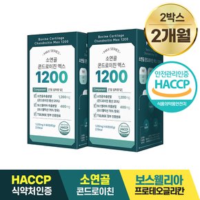 소연골 콘드로이친 맥스 1200 / 1,000mg x 60정 2박스