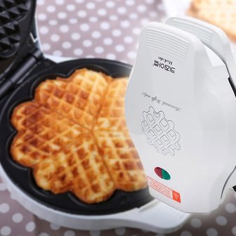 심플 하트 와플 메이커 이미지