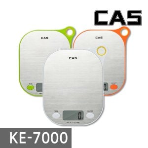 CAS 카스(CAS) 디지털 가정용 주방저울 KE-7000 [최대 1kg / 1g 단위표시]