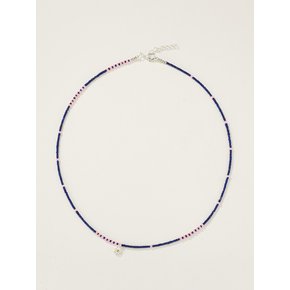 925 Lapis Pink Point Necklace