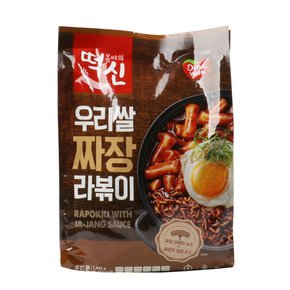 [동원]떡볶이의신 우리쌀 짜장 라볶이 1446g 6인분