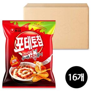 농심 포테토칩 엽떡오리지널맛 50g x 16개입[34055119]