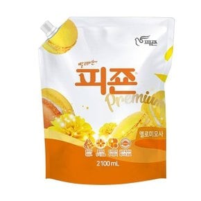 피죤 섬유유연제 미모사 리필 2.1L x1개
