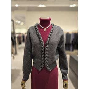 [파주점] 브레이드 디테일 크롭 가디건 JPAA1CD345