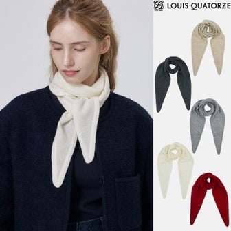  루이까또즈 벨리니 울캐시 마름모 니트 머플러 1EKC008