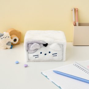 [버터샵] 밀크캣 형태수납 화이트 70x140