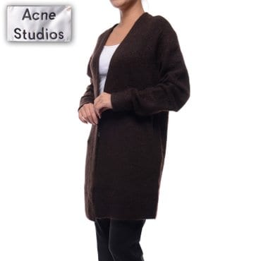 아크네스튜디오 [QR 인증][14년 F/W]ACNE 여성 라야 가디건 19I143_725_DK_BROWN_14F P14190