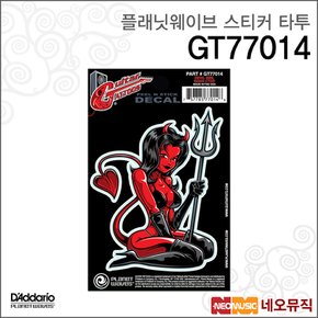 플래닛웨이브 GT77014 스티커 타투 /Devil Girl