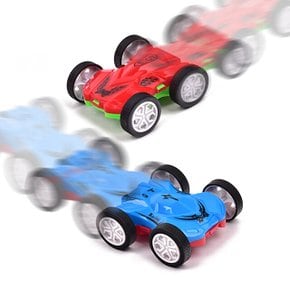 양면 자동차 덤블링 어린이 미니 장난감 차 남자아이 360도 회전 레이싱카 후렉션