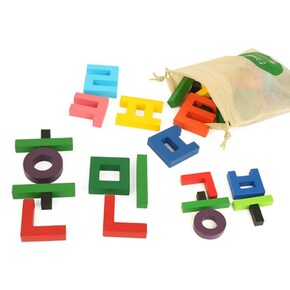 한글블럭 훈민칼라35 WD
