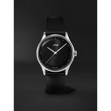  [해외배송] ARTELIER S 오토매틱 38MM 스테인레스 스틸 & 레더 시계 REF 노 01 733 B0080989274