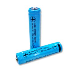 니카도 AAA 니켈 수소 700mAh 배터리 건전지 충전지 500회 이상 충전가능