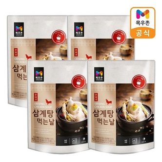 목우촌 삼계탕 먹는날 850g X 4개_