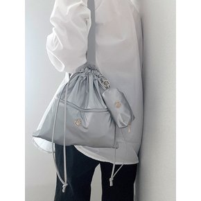 Mini String Shoulder Bag_sliver(2col)