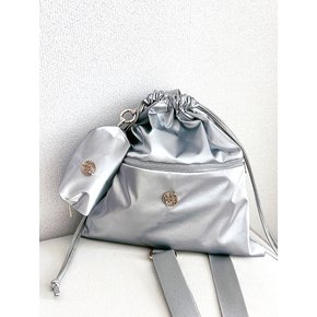 Mini String Shoulder Bag_sliver(2col)