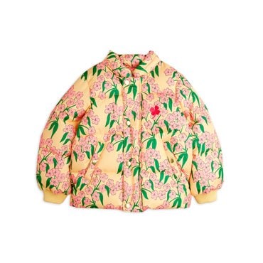 매직에디션 [MINI RODINI] Alpine flowers aop hooded puffer(2571011323