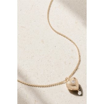 PERS&Eacute;E 페르세 로켓 9캐럿 골드 다이아몬드 목걸이 46376663162929104