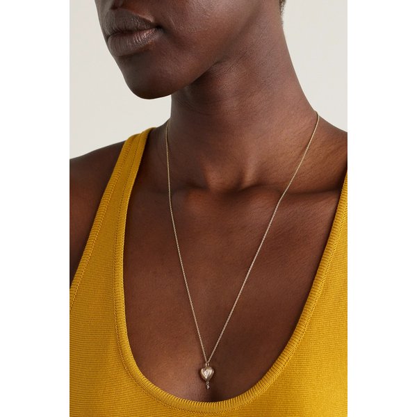 페르세 로켓 9캐럿 골드 다이아몬드 목걸이 46376663162929104