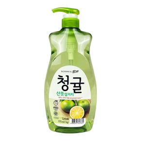 청귤 산뜻 설거지 970ml 용기형 주방세제 -O