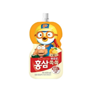  뽀로로 홍삼쏙쏙 오렌지 100ml