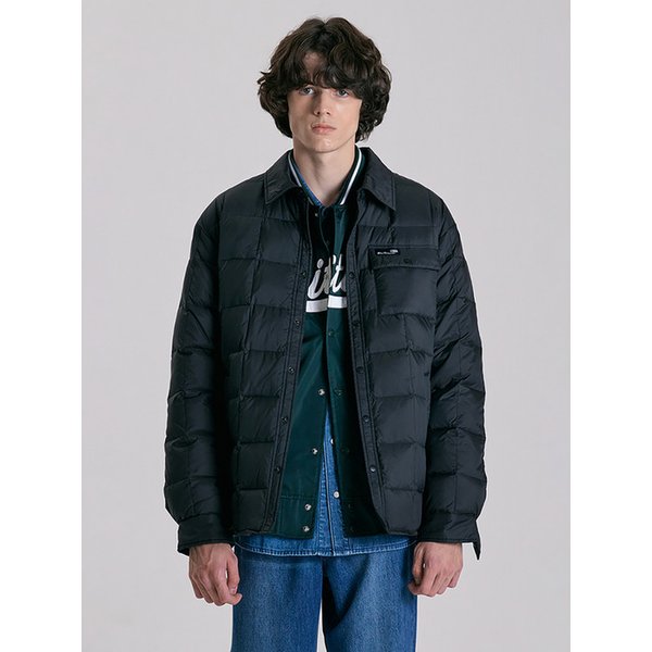 남성 셔츠형 다운 패딩점퍼 BNDDU422M