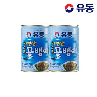 유동 자연산골뱅이 400g x2개