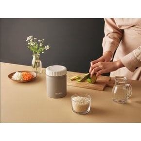 보온보냉 푸드컨테이너 500ml 오트밀그레이