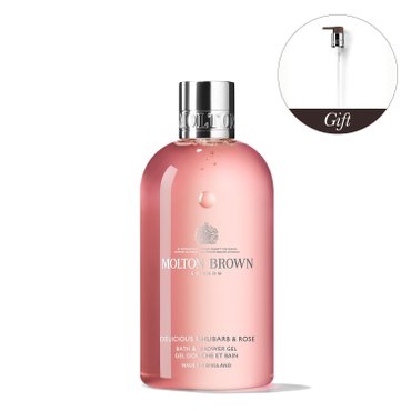 몰튼브라운 [펌프 증정] 딜리셔스 루바브 & 로즈 배쓰 & 샤워 젤 300ml