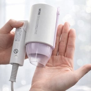 미니 드라이기 접이식 휴대용 초경량 여행용 헤어 800W +퍼플 파우치 증정