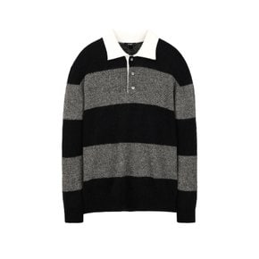 [25FW] 다크 네이비《Wool Blended》럭비 스웨터 ARSW5D311N3