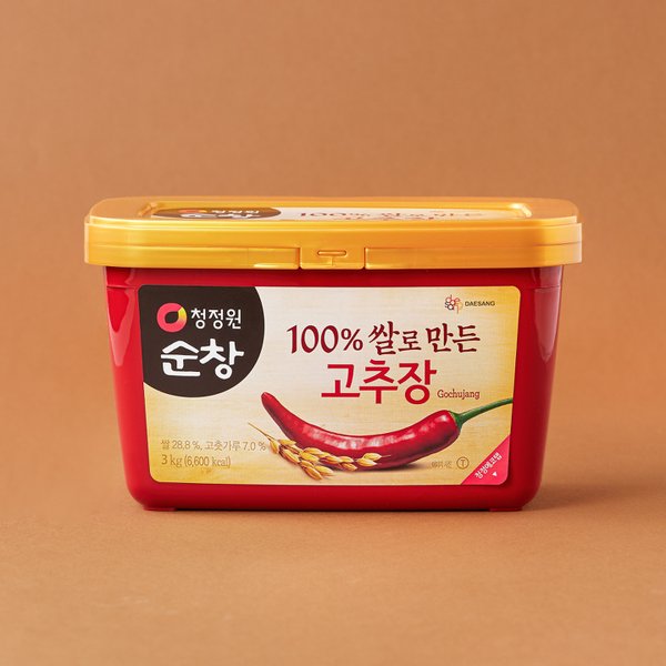 순창 100% 쌀로 만든 고추장 3kg