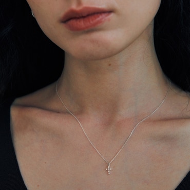 베흐트 [925 silver] Un.silver.202 / aube dew necklace (11193)